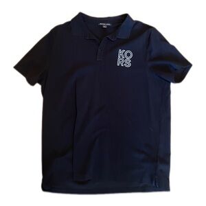 Michael Kors Black Polo with Logo